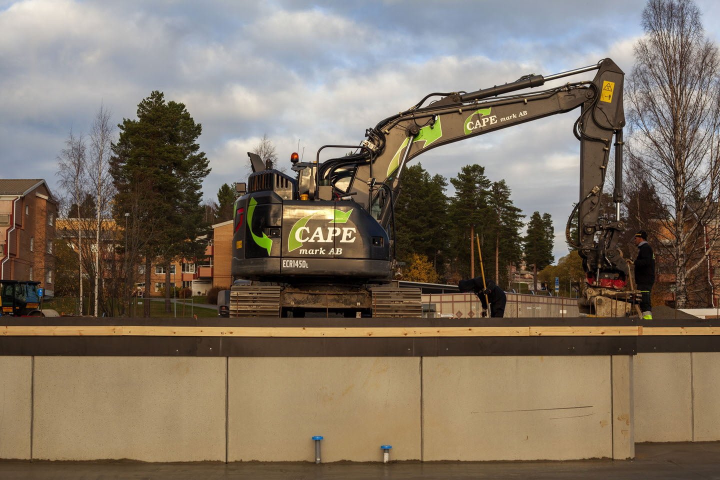 Behöver du hjälp med maskintjänster? Kontakta Cape Mark